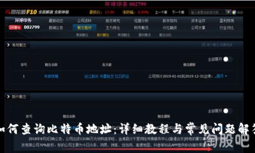 如何查询比特币地址：详细教程与常见问题解答